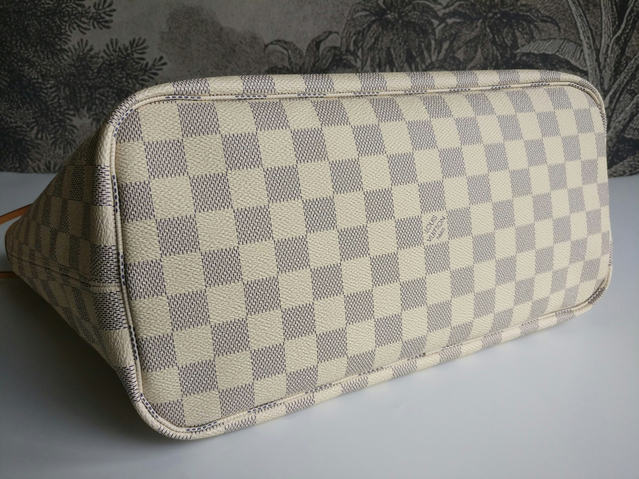 Louis Vuitton Neverfull MM damier azur