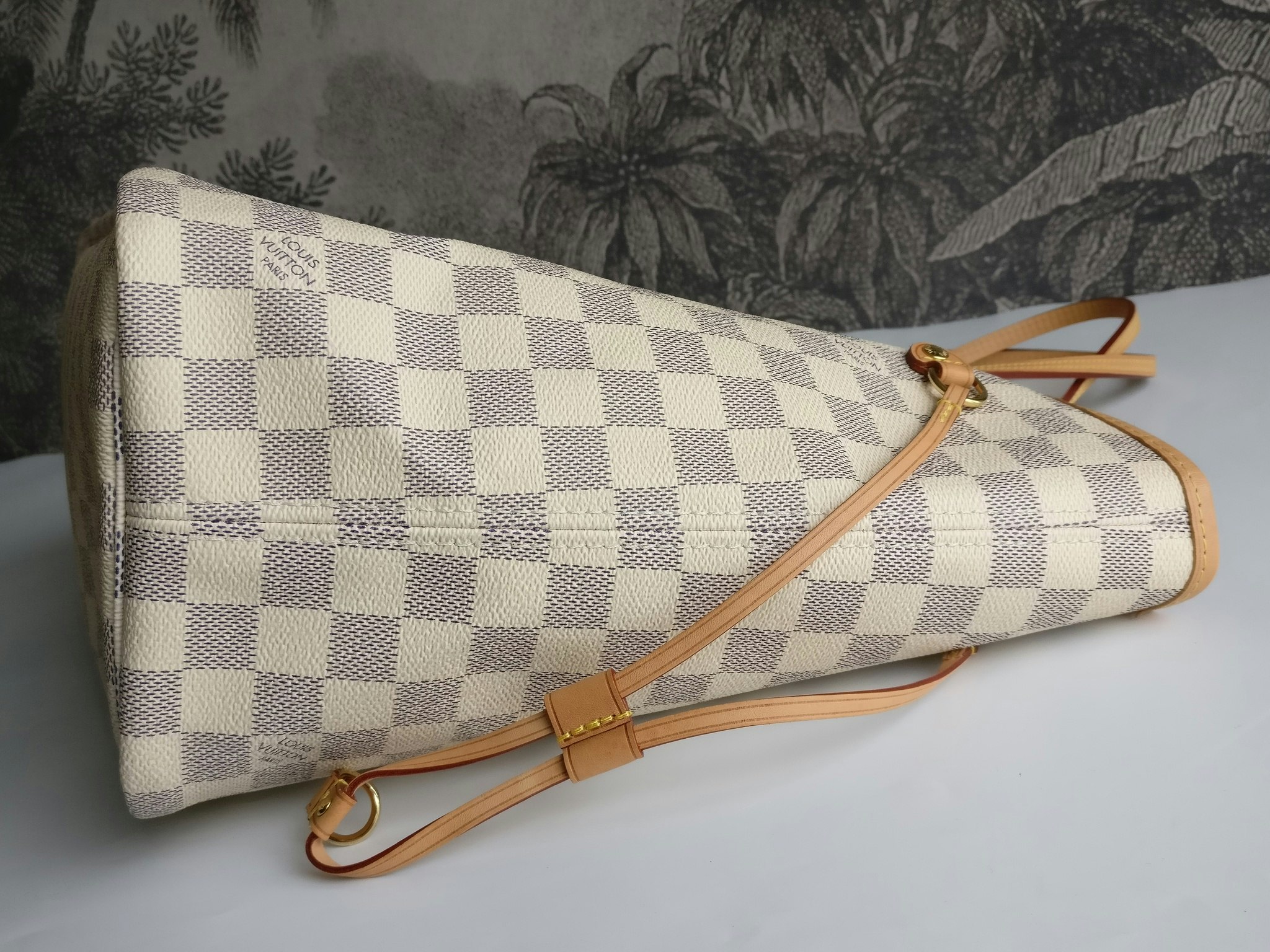 Louis Vuitton Neverfull MM damier azur