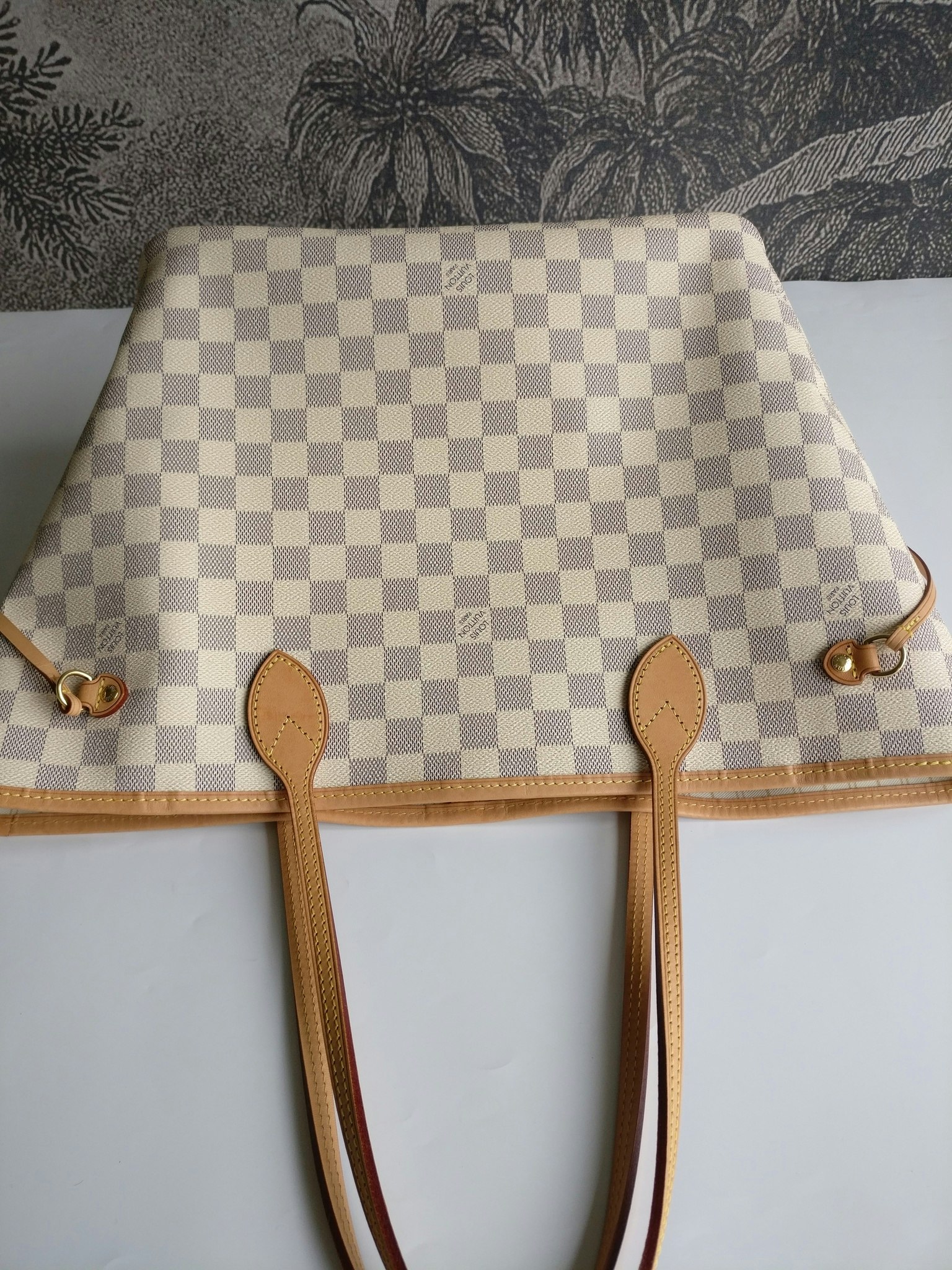 Louis Vuitton Neverfull MM damier azur