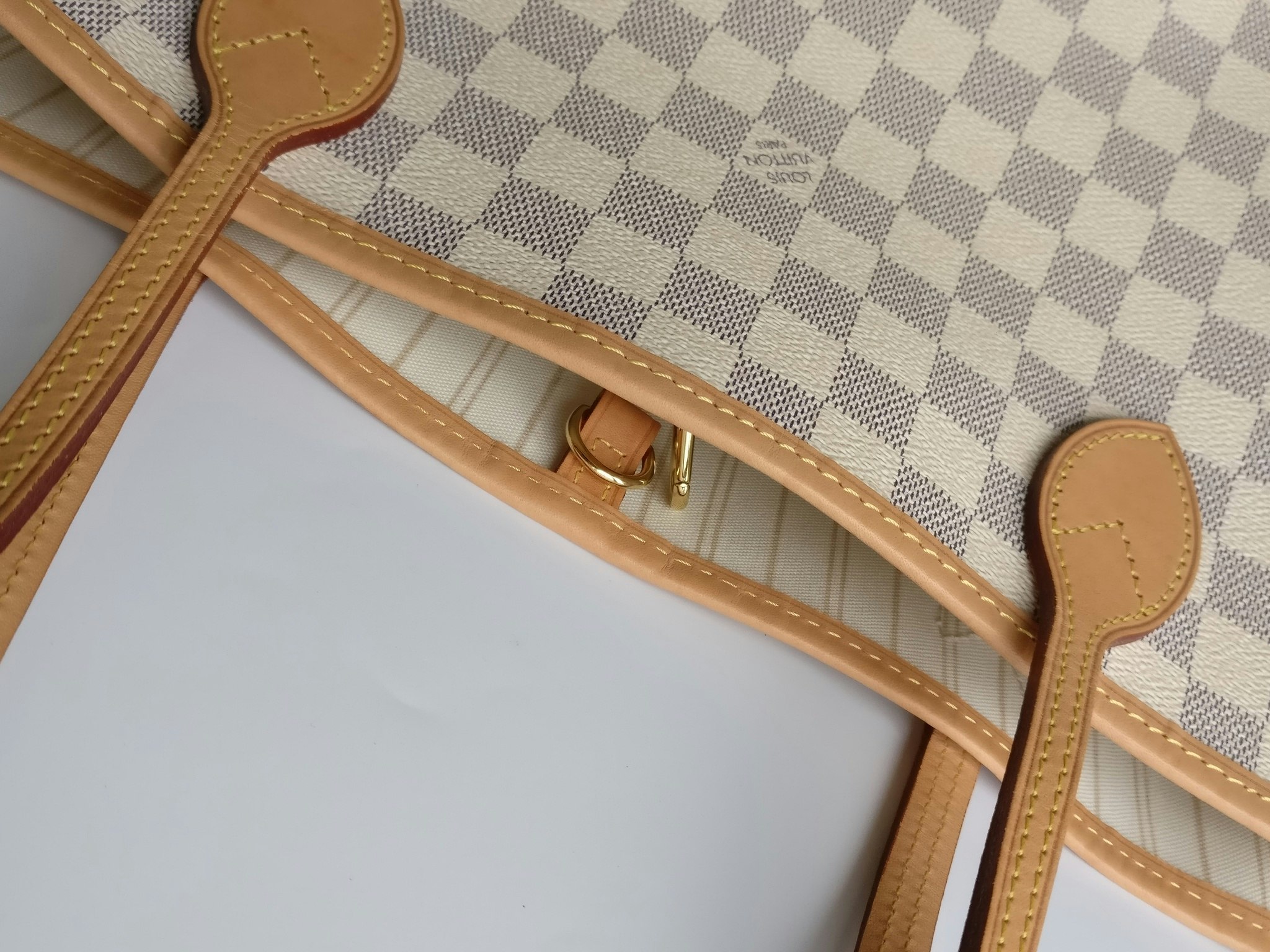 Louis Vuitton Neverfull MM damier azur