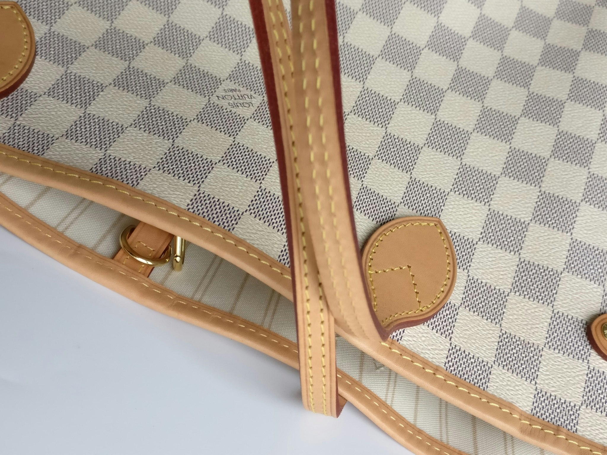 Louis Vuitton Neverfull MM damier azur