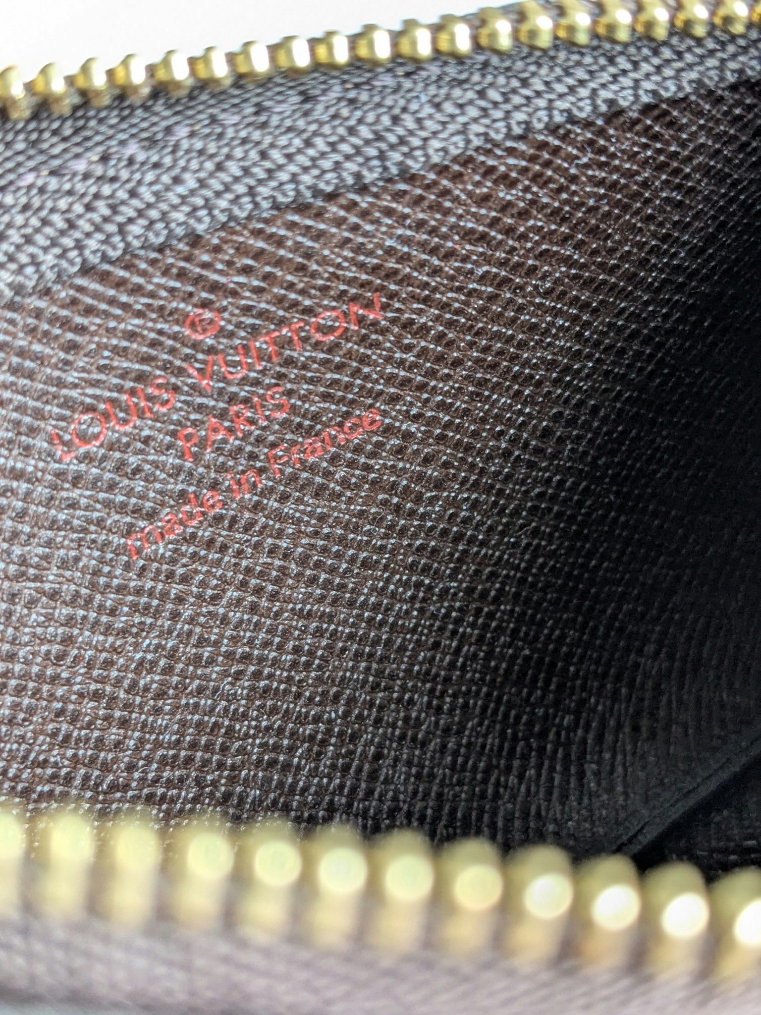 Louis Vuitton Key Pouch damier ebene