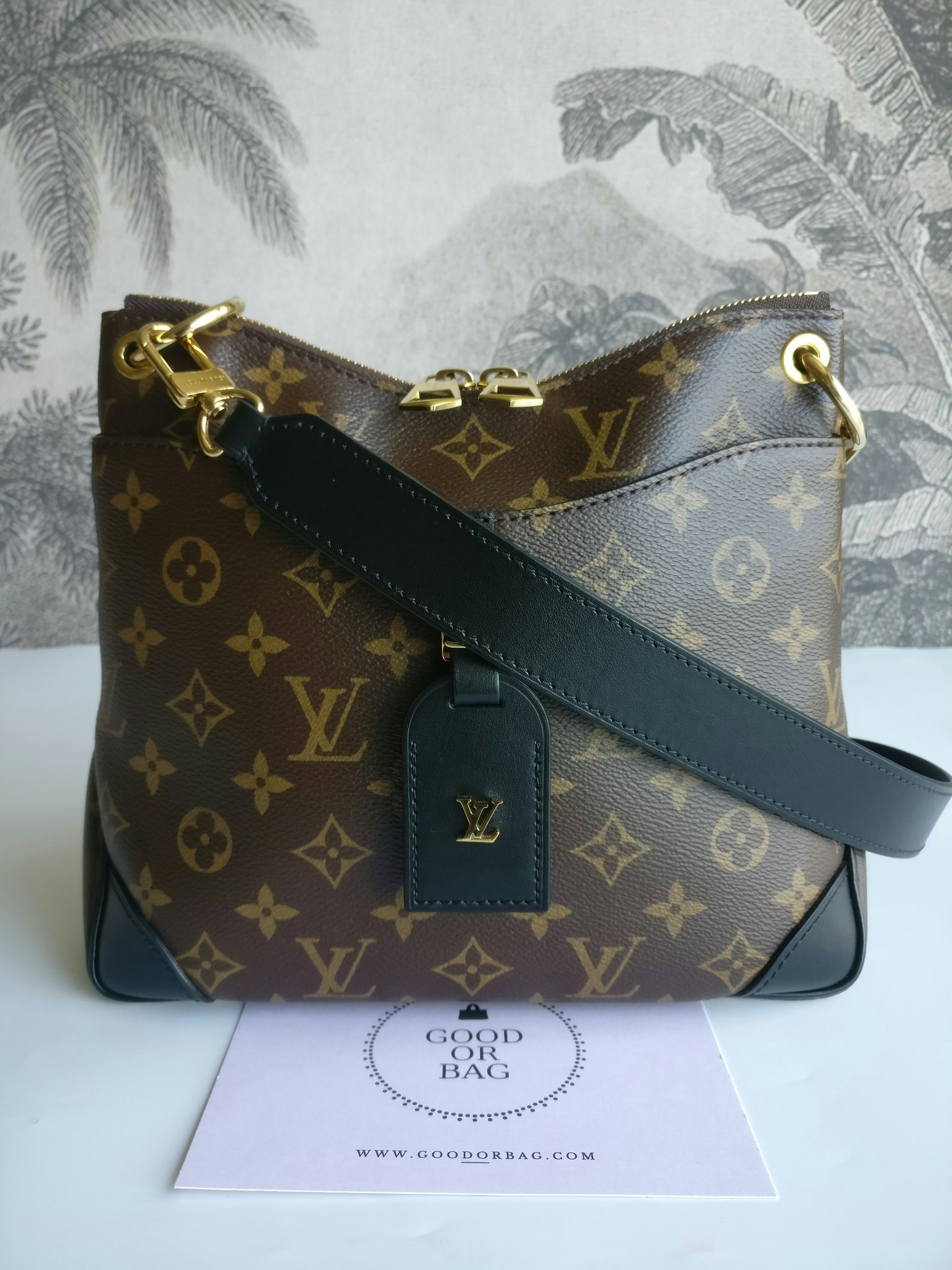Louis Vuitton Odeon PM monogram black