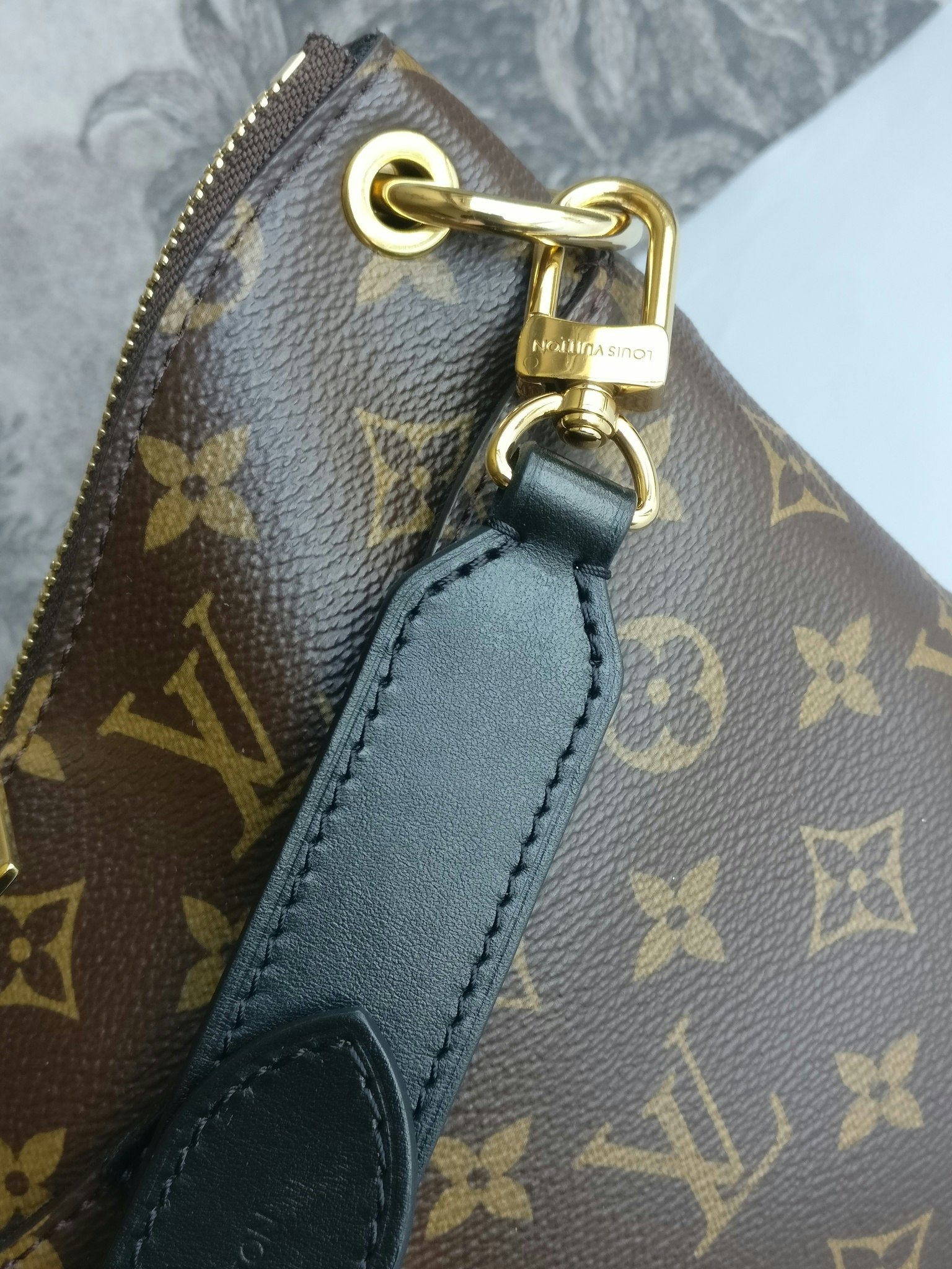 Louis Vuitton Odeon PM monogram black