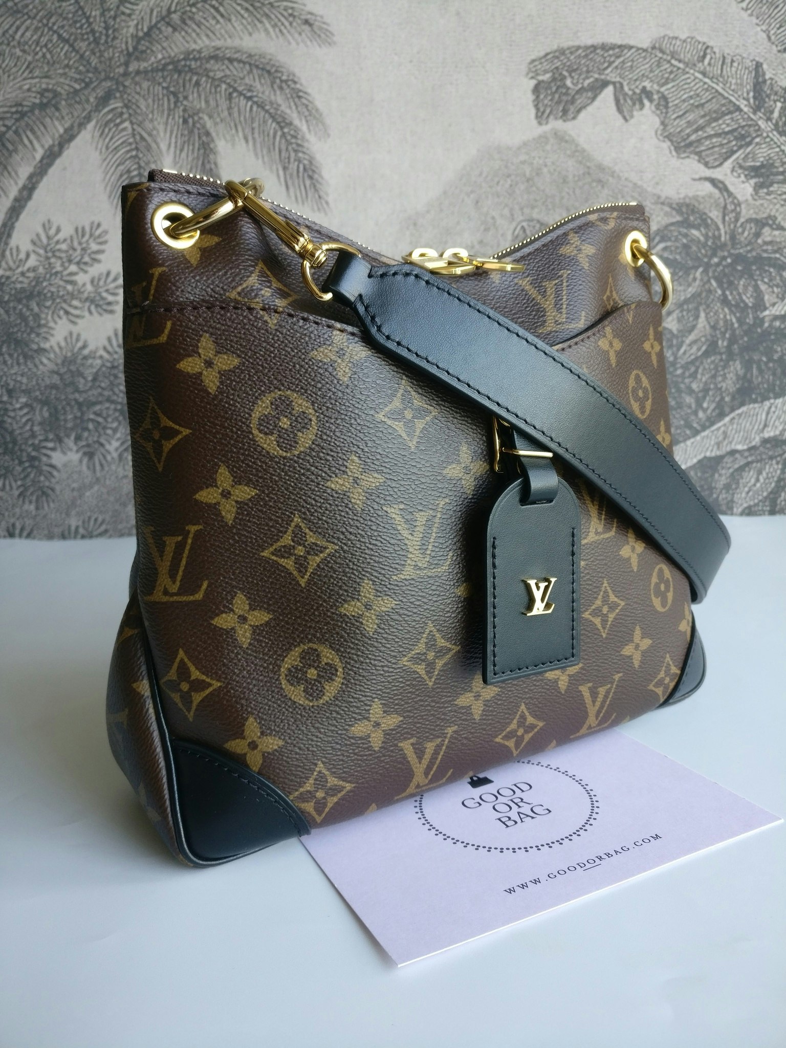Louis Vuitton Odeon PM monogram black