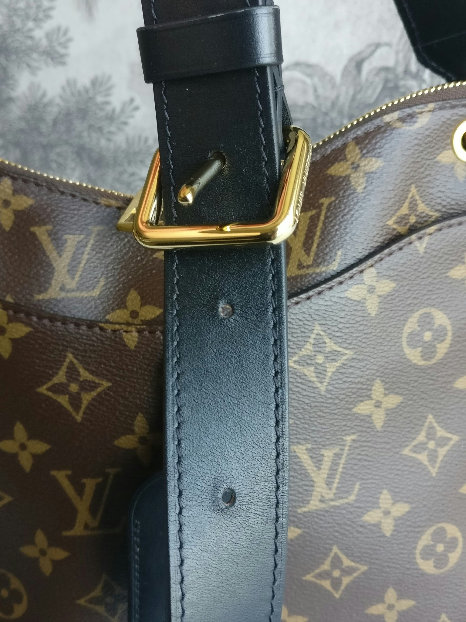 Louis Vuitton Odeon PM monogram black