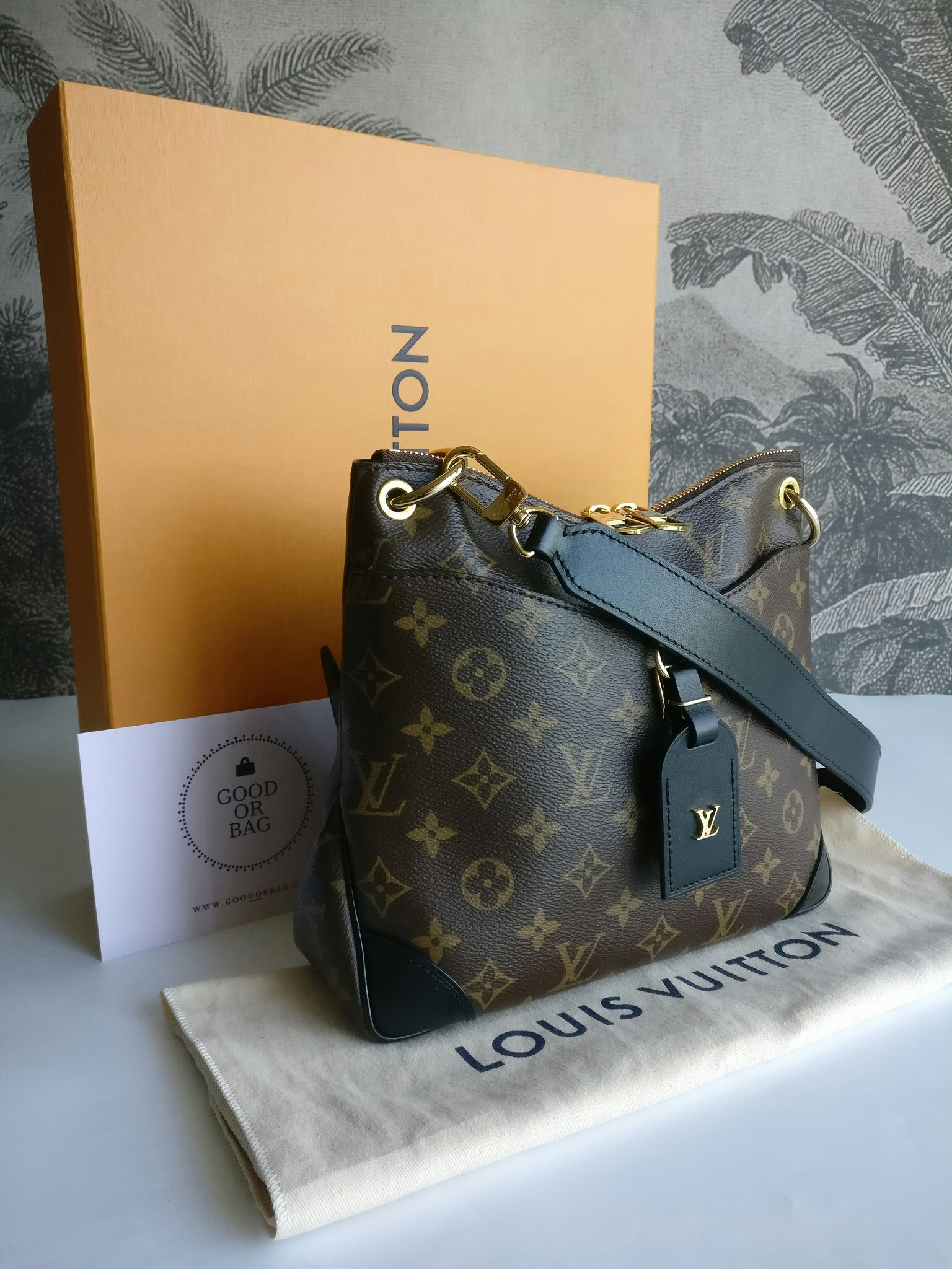 Louis Vuitton Odeon PM monogram black