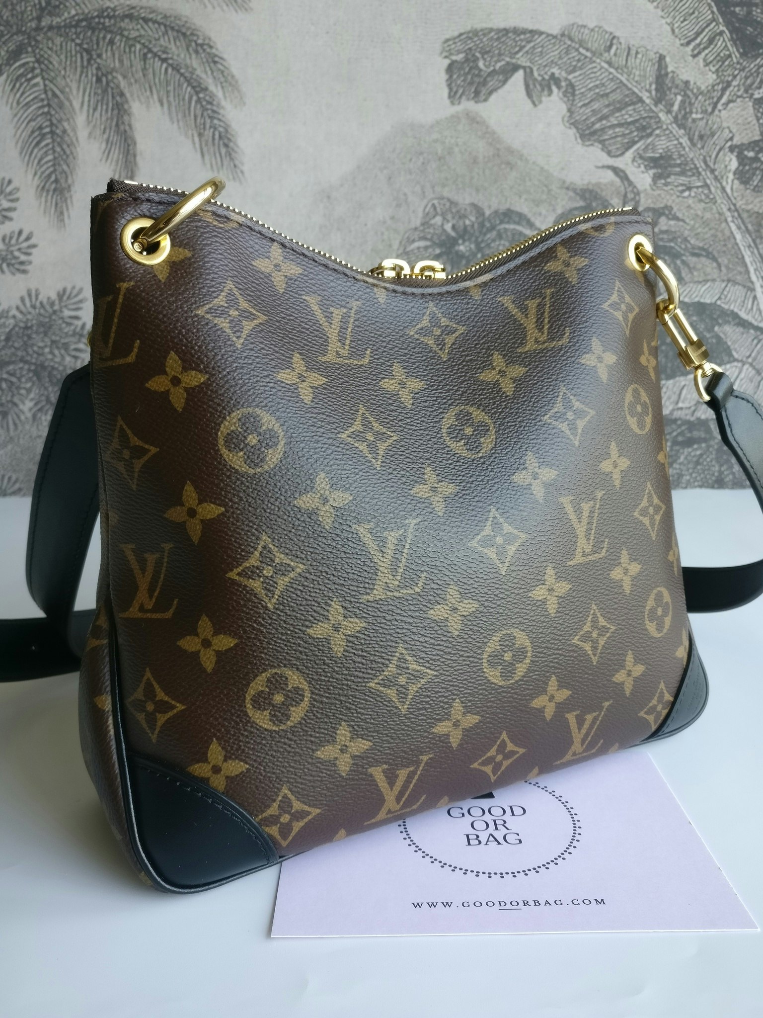 Louis Vuitton Odeon PM monogram black
