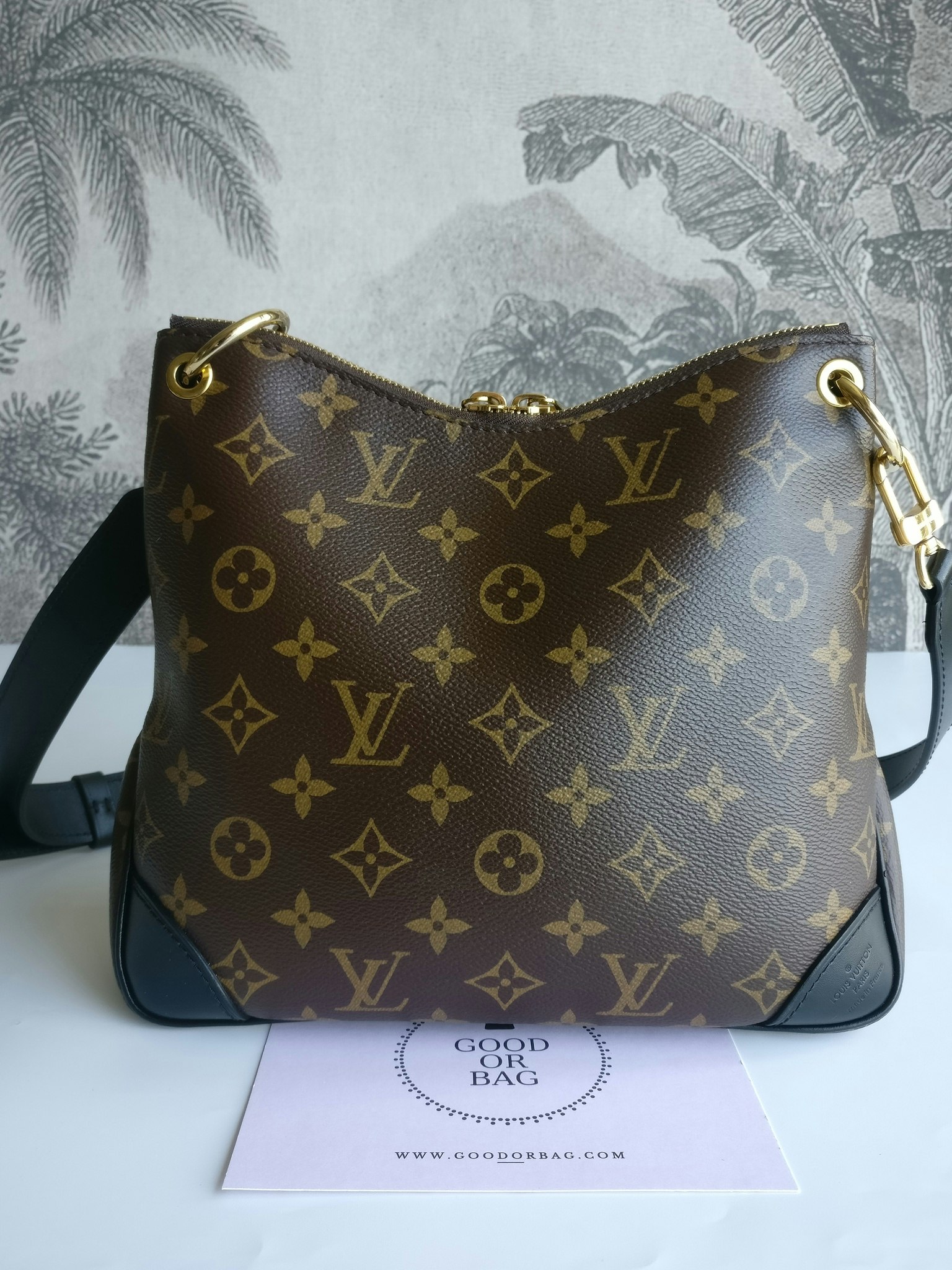 Louis Vuitton Odeon PM monogram black