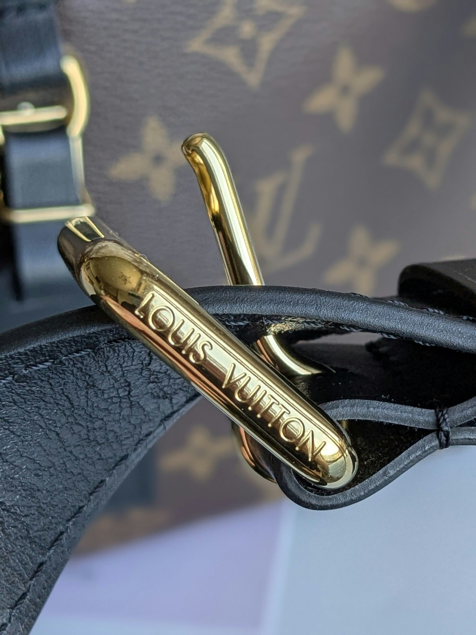 Louis Vuitton Odeon PM monogram black