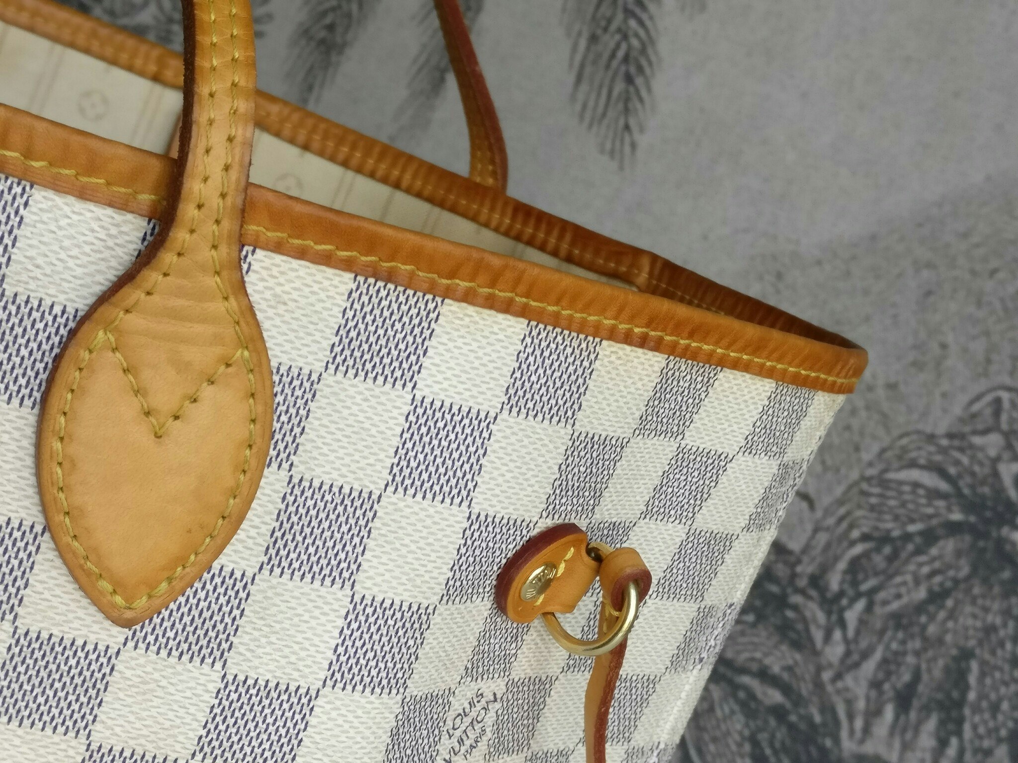 Louis Vuitton Neverfull MM damier azur