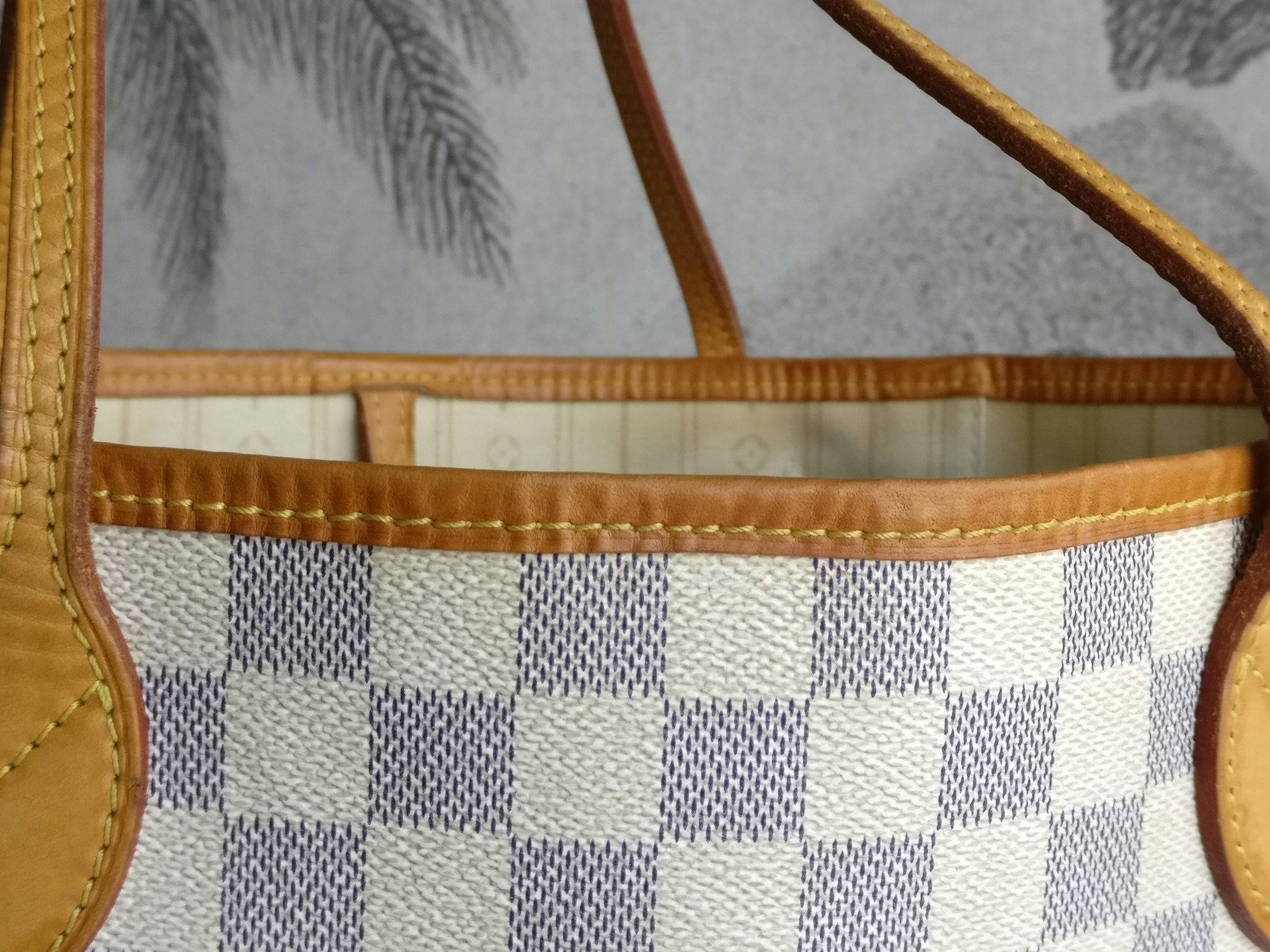 Louis Vuitton Neverfull MM damier azur
