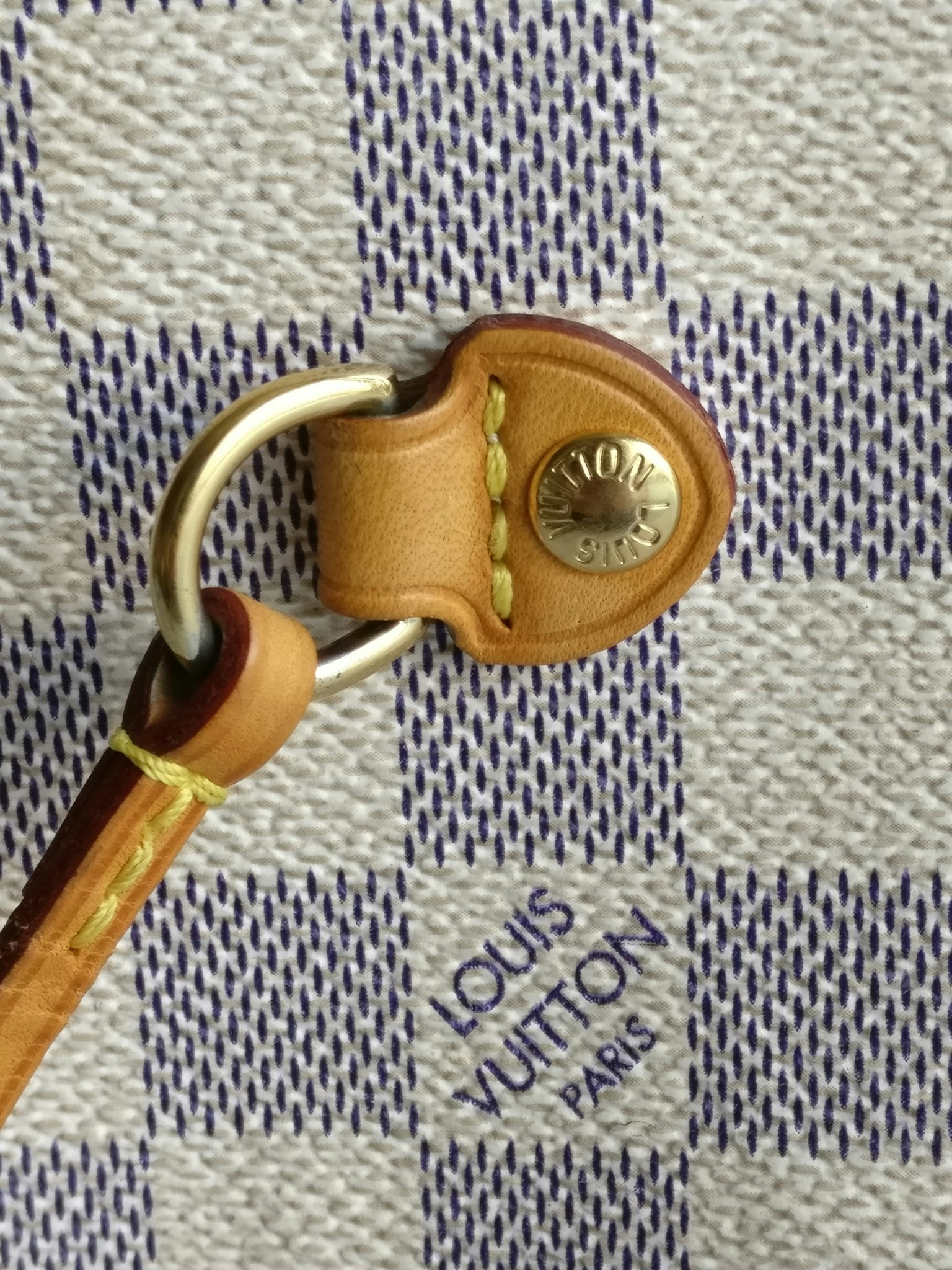 Louis Vuitton Neverfull MM damier azur