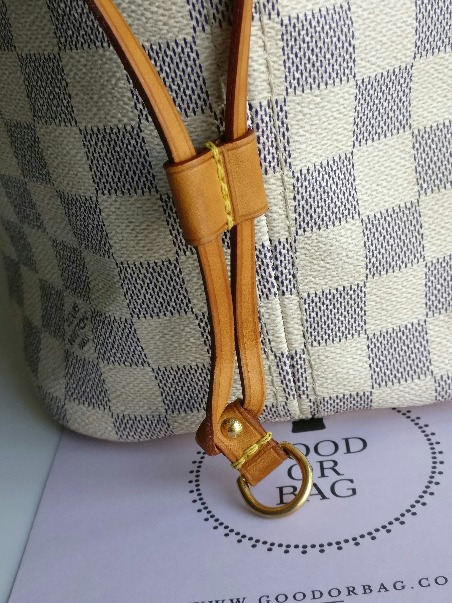 Louis Vuitton Neverfull MM damier azur