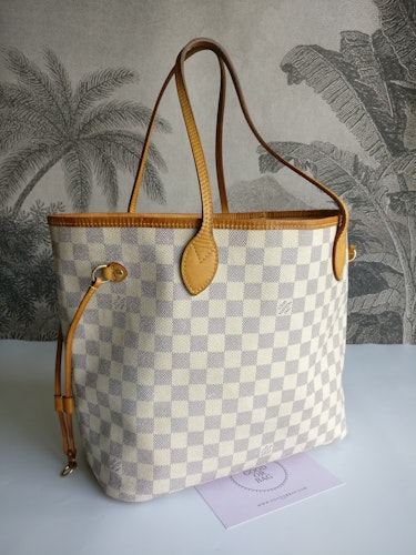 Louis Vuitton Neverfull MM damier azur