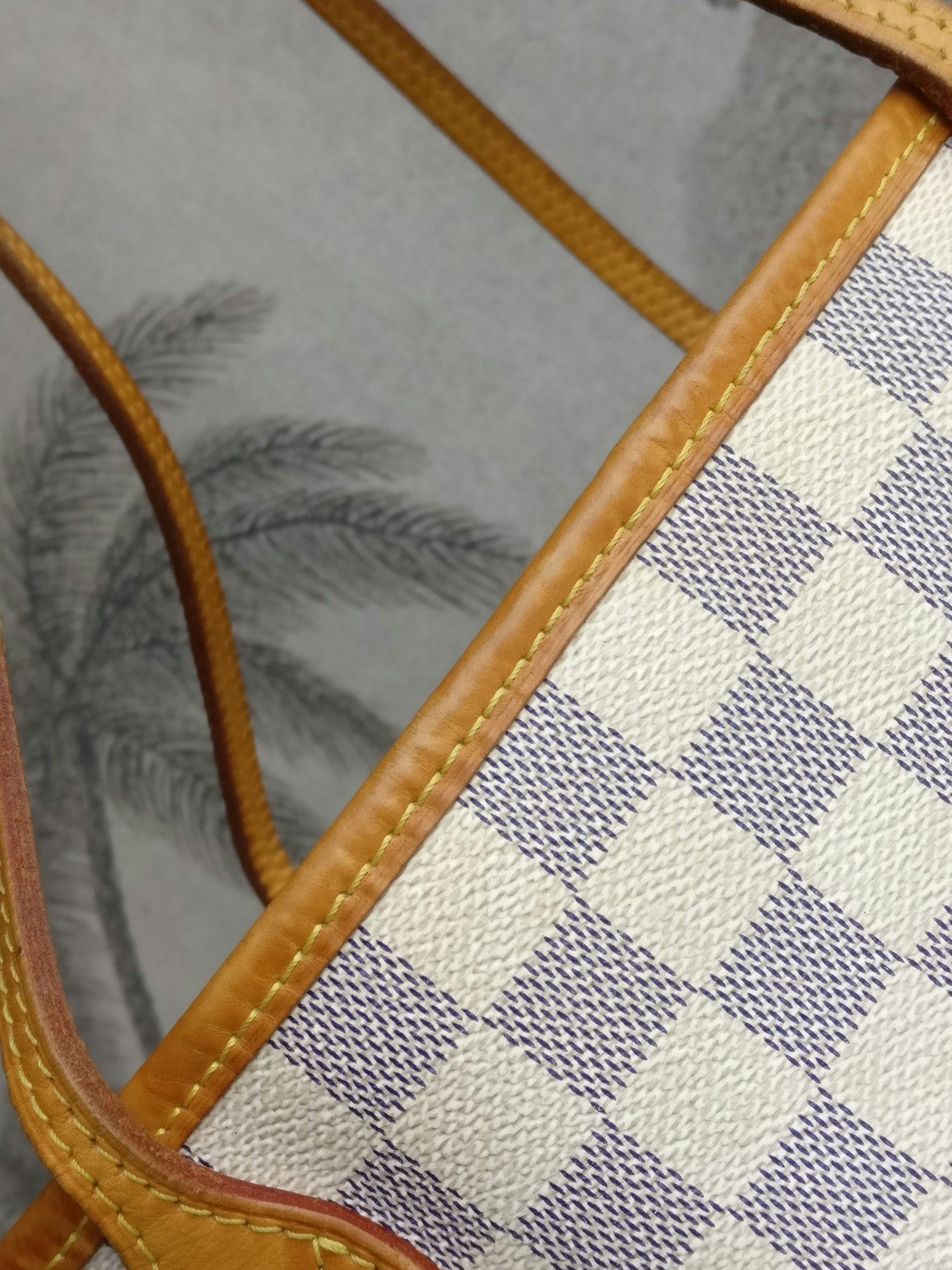 Louis Vuitton Neverfull MM damier azur