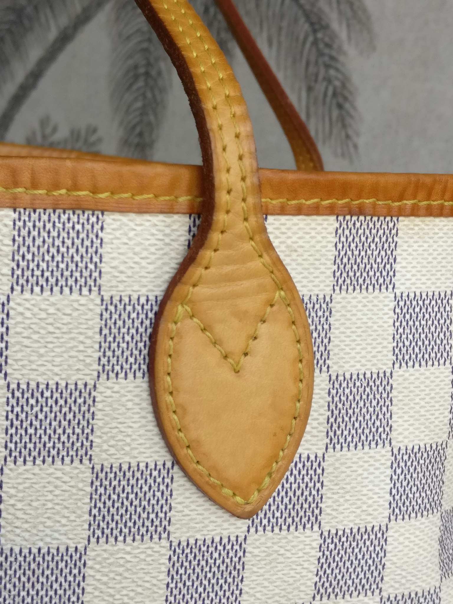Louis Vuitton Neverfull MM damier azur