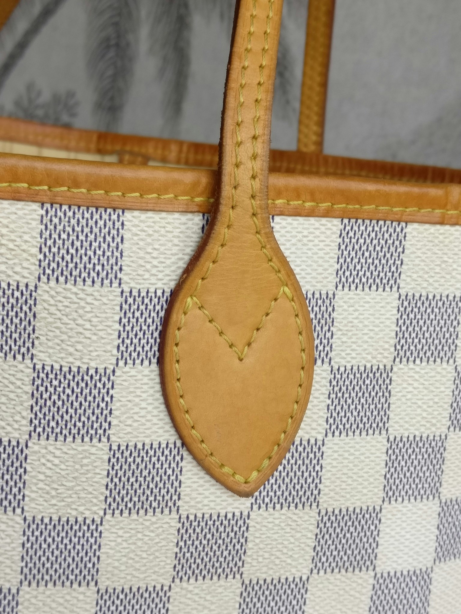 Louis Vuitton Neverfull MM damier azur