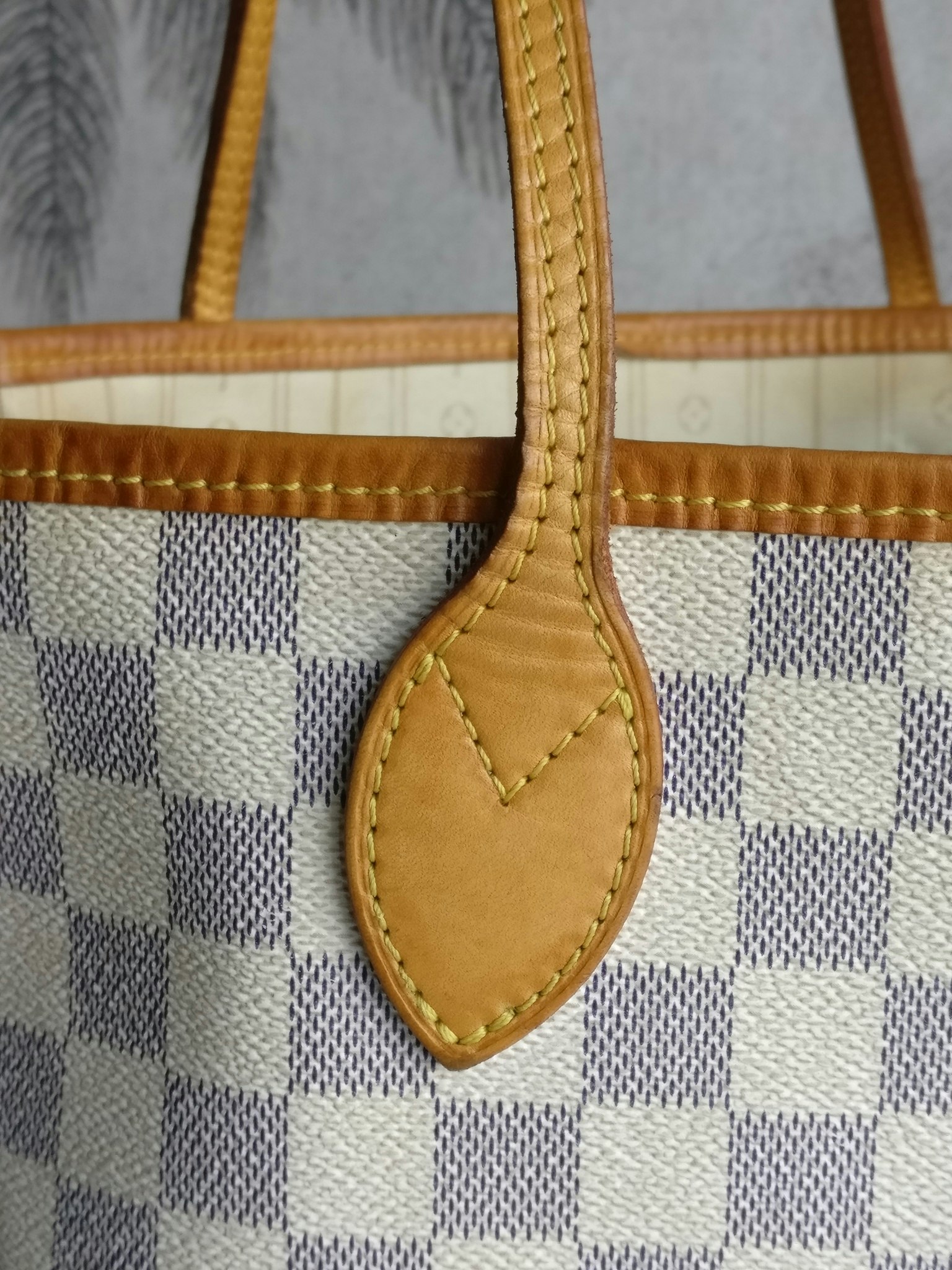 Louis Vuitton Neverfull MM damier azur