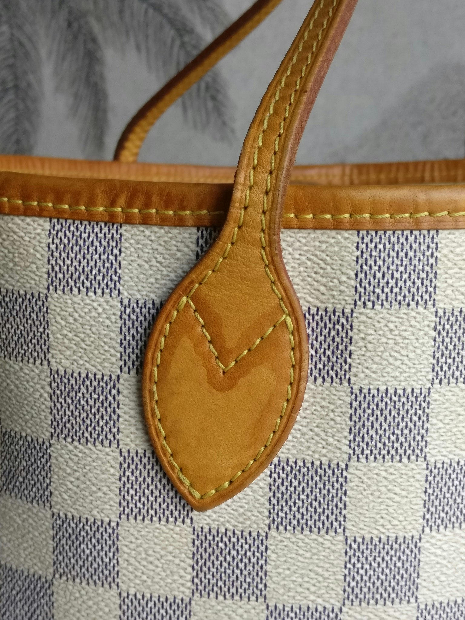 Louis Vuitton Neverfull MM damier azur
