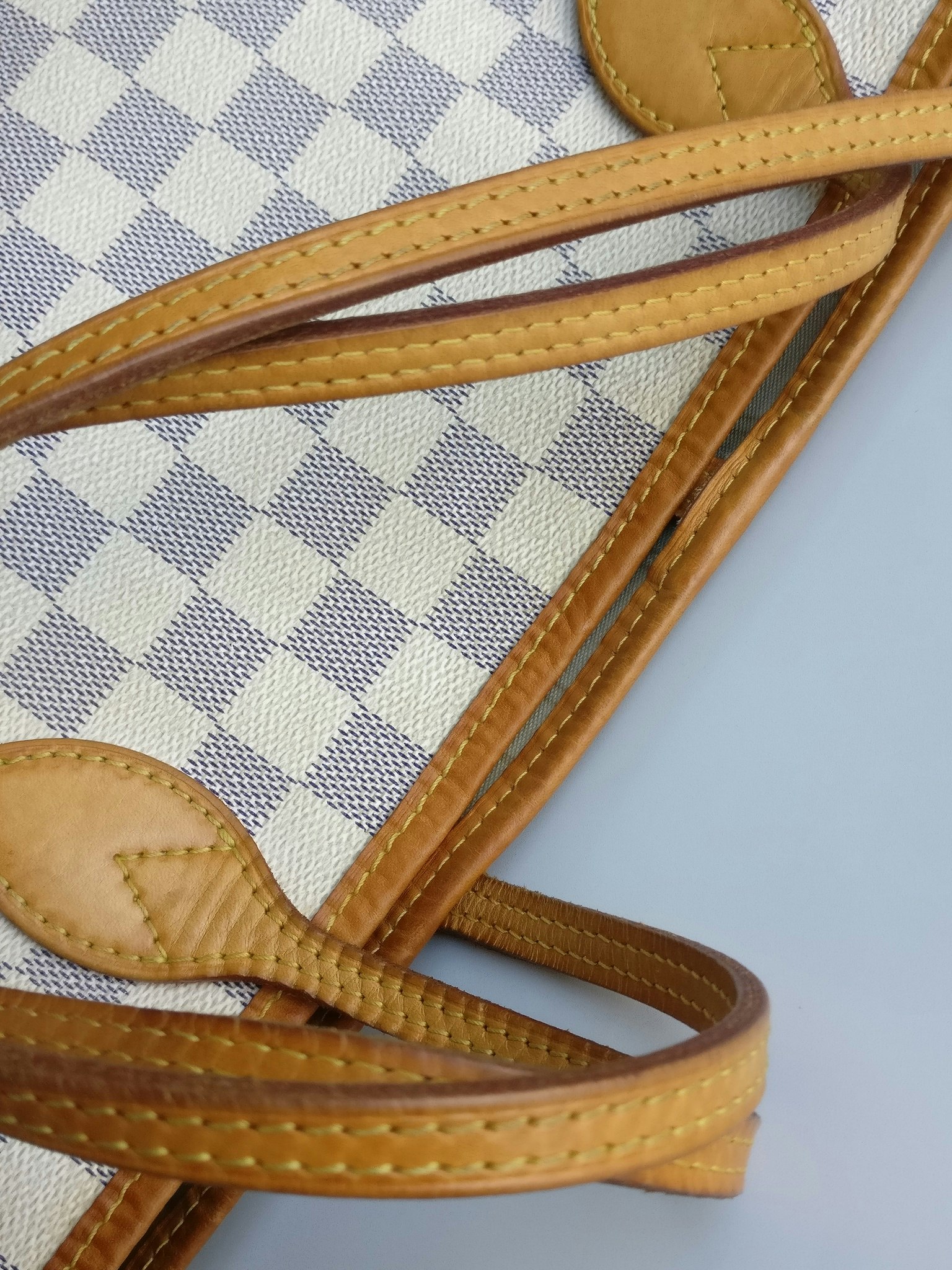 Louis Vuitton Neverfull MM damier azur