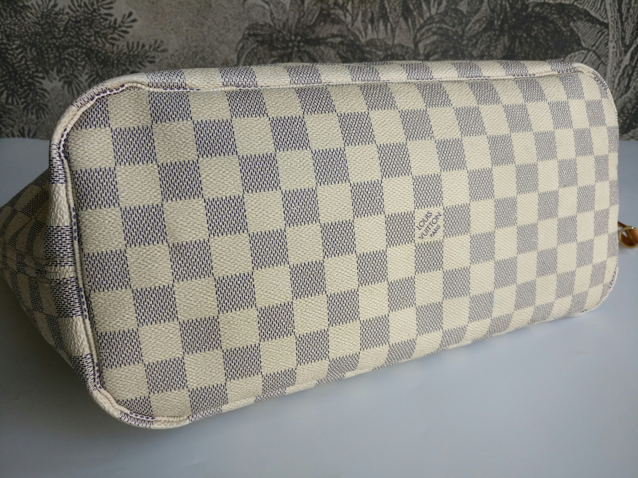 Louis Vuitton Neverfull MM damier azur