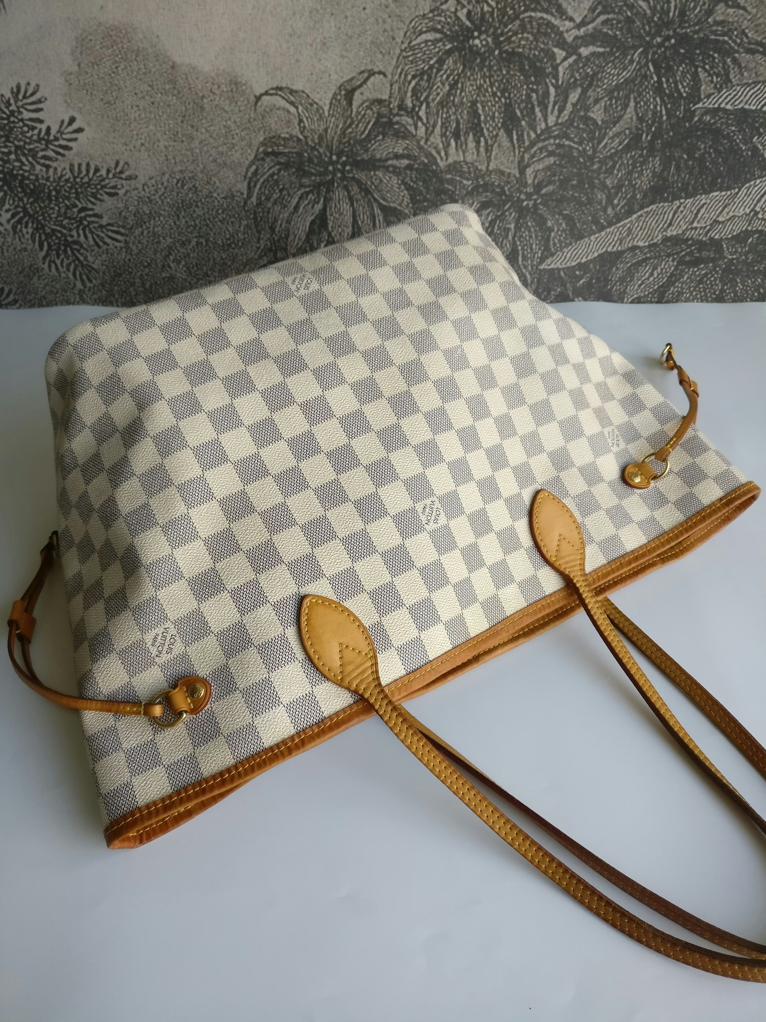 Louis Vuitton Neverfull MM damier azur