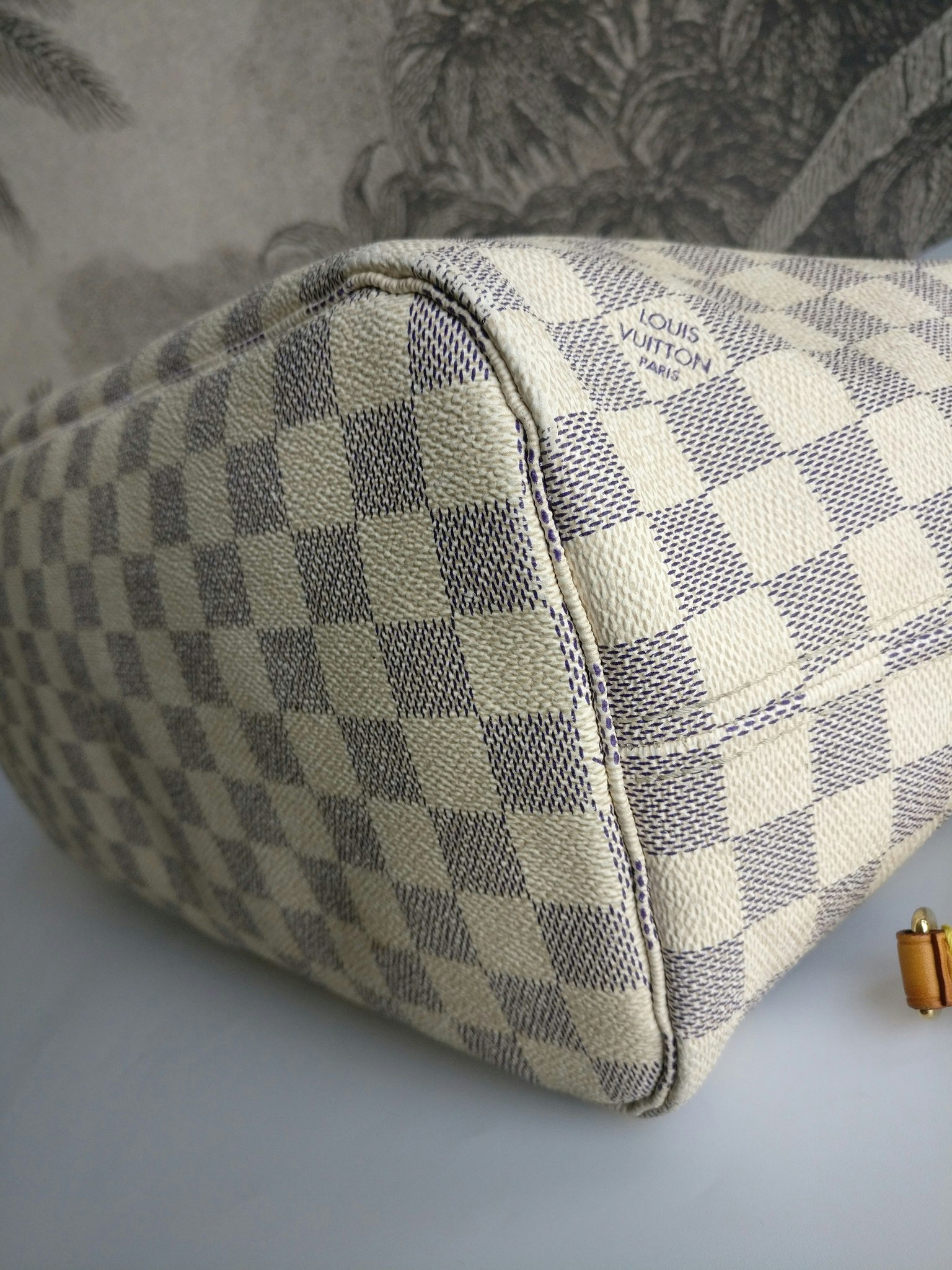Louis Vuitton Neverfull MM damier azur