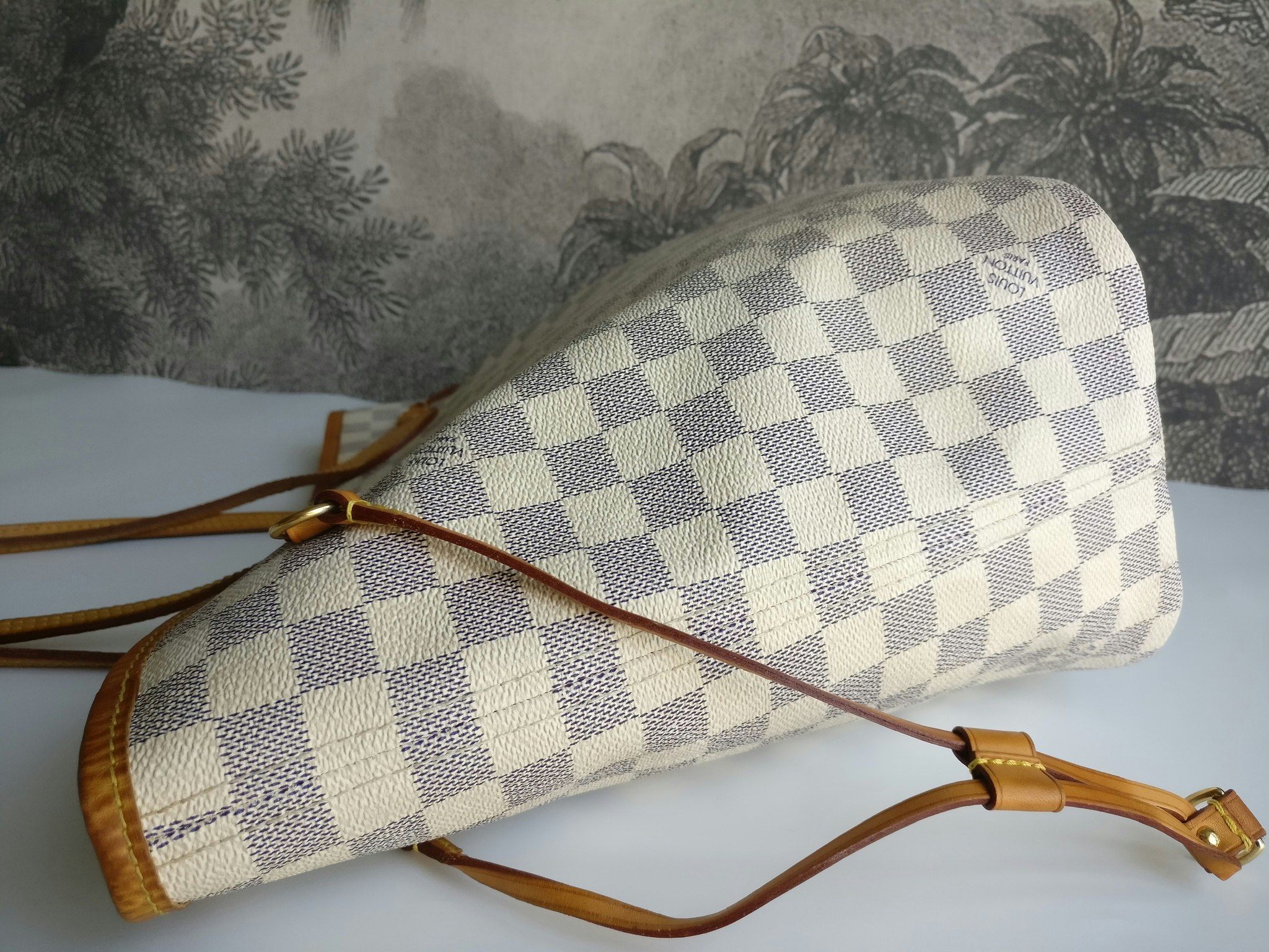 Louis Vuitton Neverfull MM damier azur
