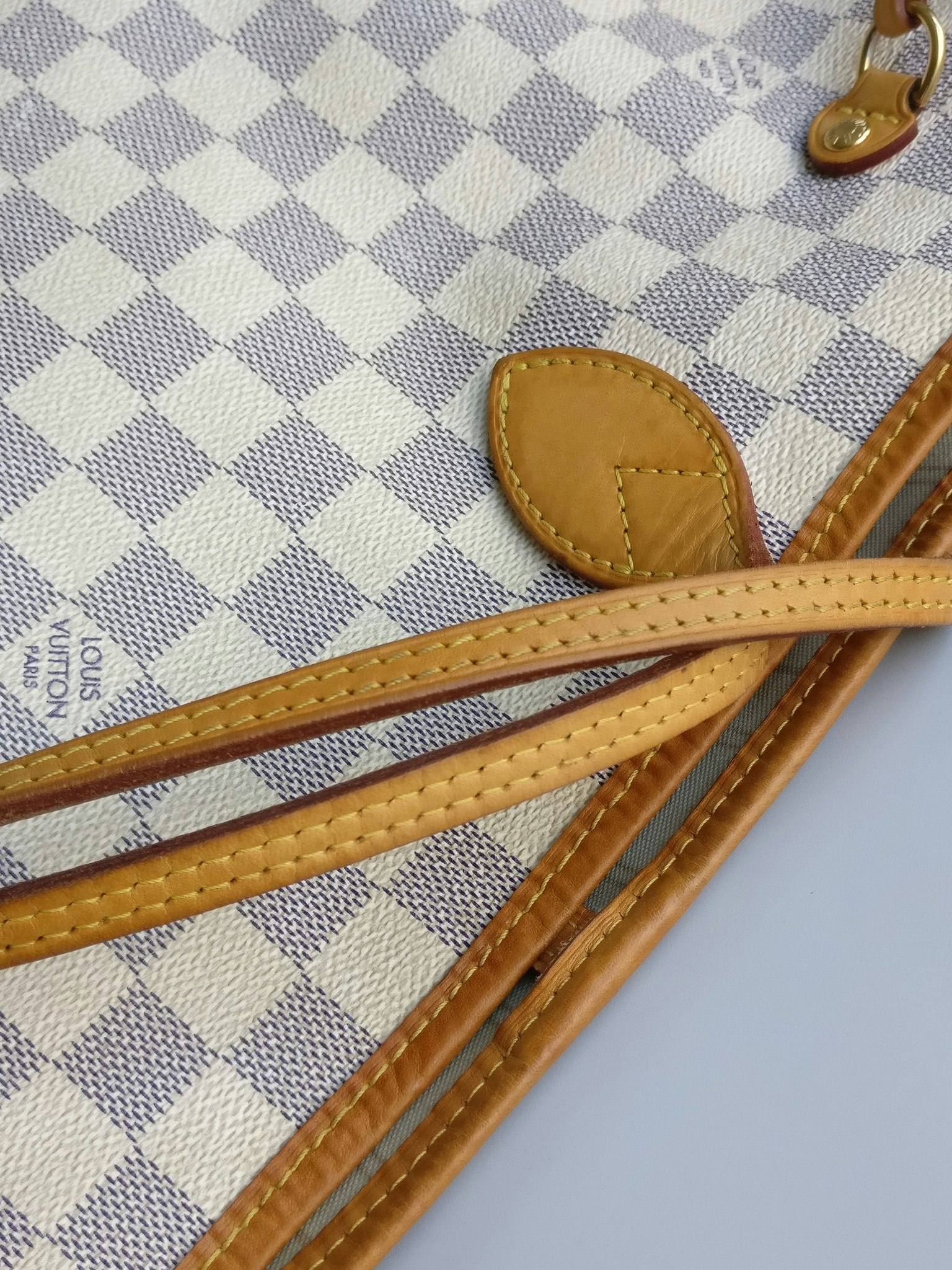 Louis Vuitton Neverfull MM damier azur