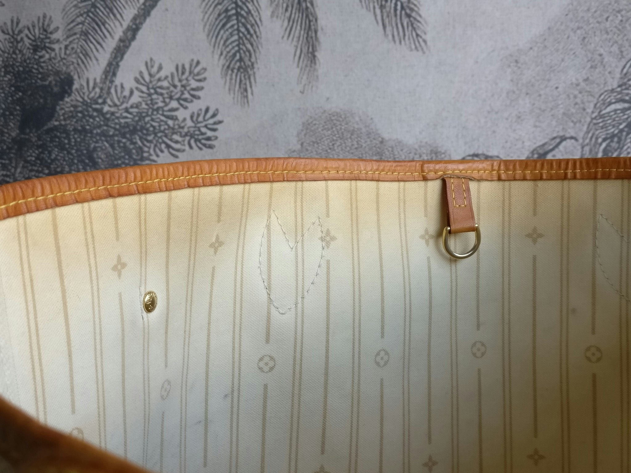 Louis Vuitton Neverfull MM damier azur
