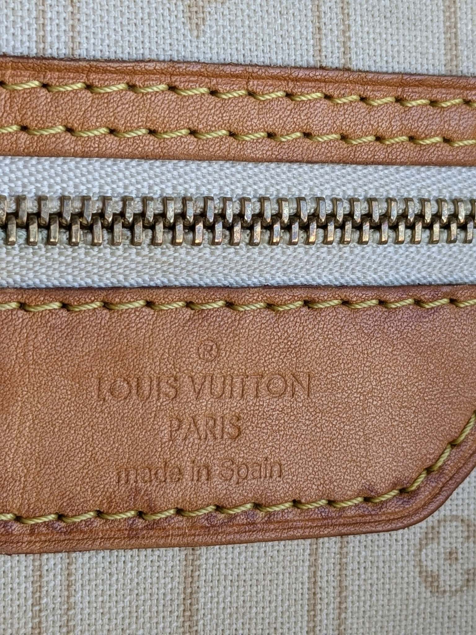Louis Vuitton Neverfull MM damier azur