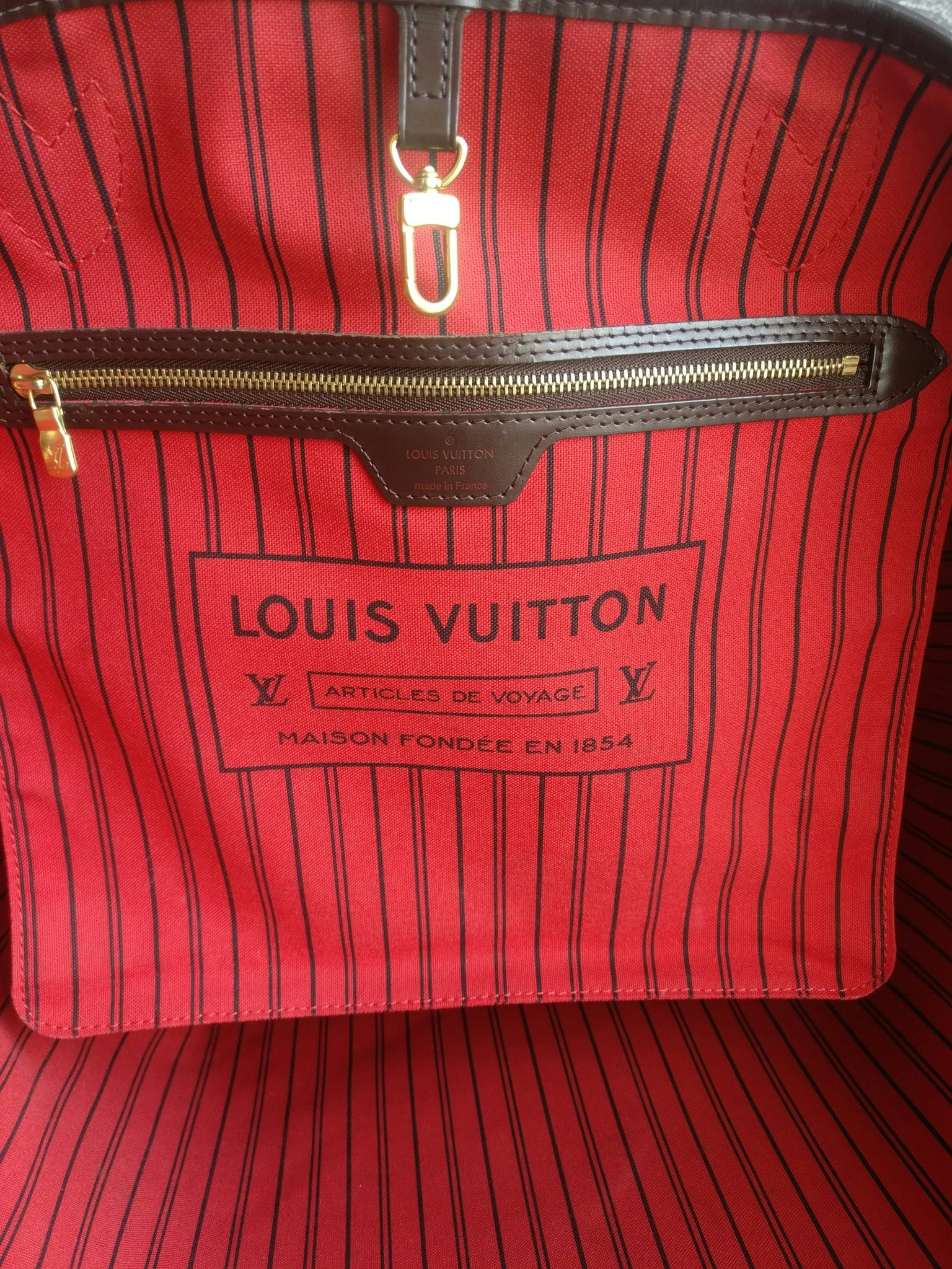 Louis Vuitton Neverfull GM damier ebene