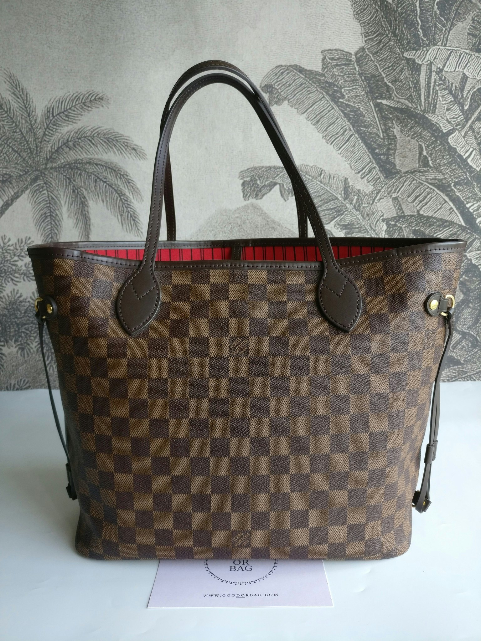 Louis Vuitton Neverfull MM damier ebene