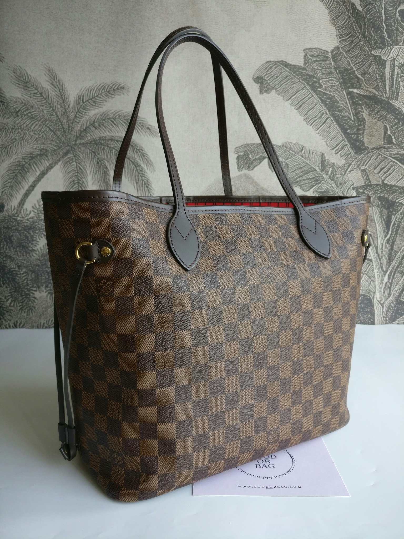 Louis Vuitton Neverfull MM damier ebene