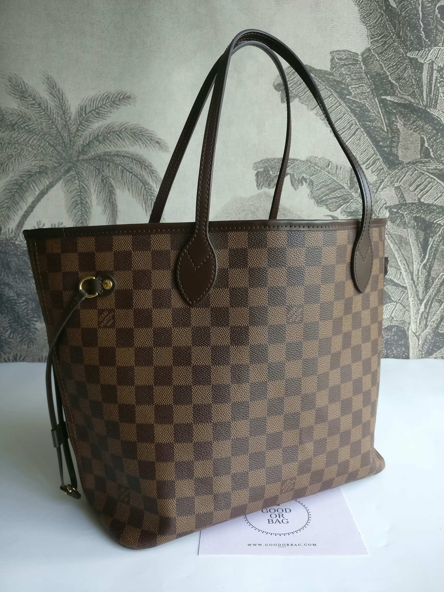 Louis Vuitton Neverfull MM damier ebene