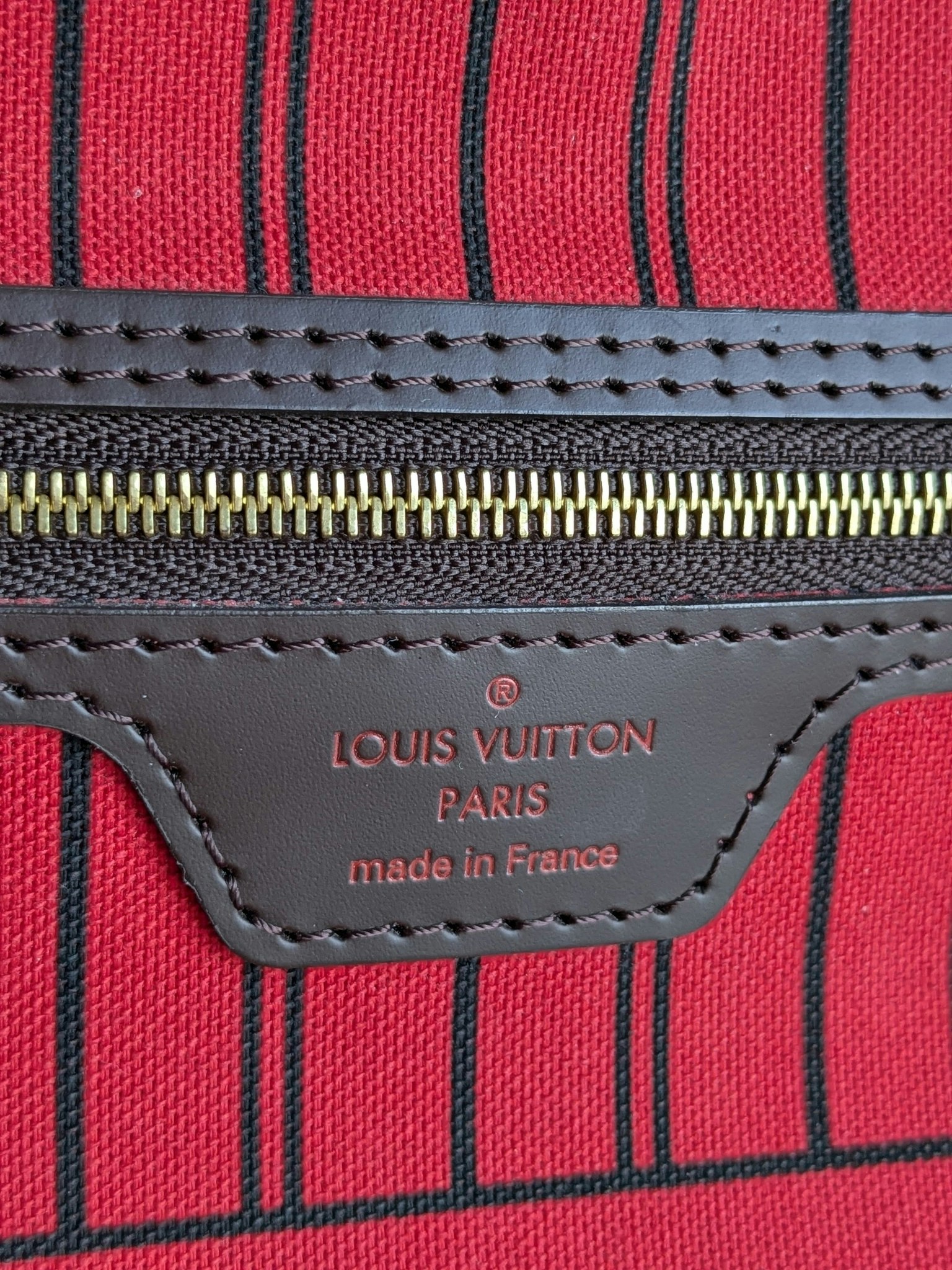 Louis Vuitton Neverfull MM damier ebene