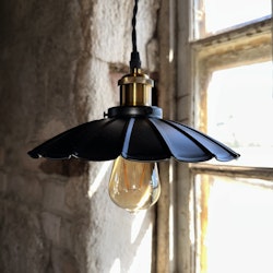 Tak/fönsterlampa Skogsstjärna Svart 25cm