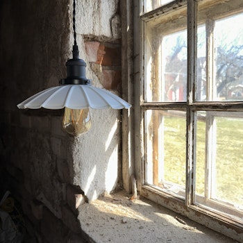 Tak/fönsterlampa Skogsstjärna Vit 25cm