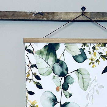 Canvasposter Bladverk  50X70cm
