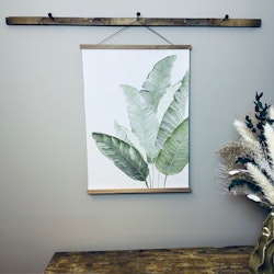 Canvasposter Gröna blad  50X70cm