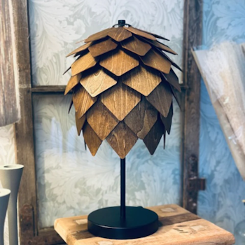 Bordslampa Skogsgläntan Valnöt