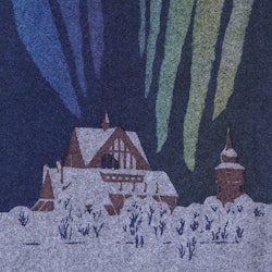 Ulltextil Kiruna kyrka, Norrskensbågar