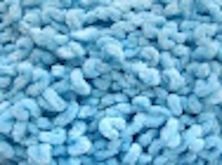 Chenille loop garn