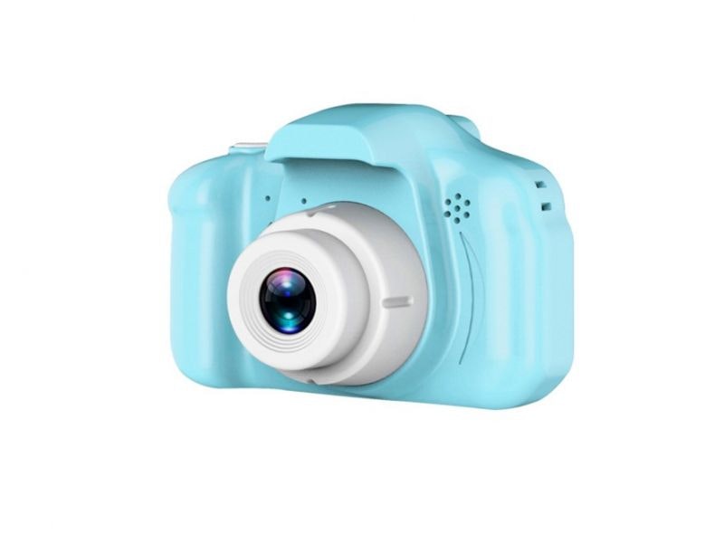 Digitalkamera för barn X2 (blå)
