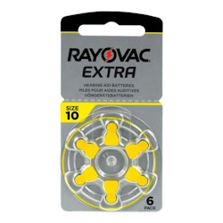 Hörapparatsbatterier Rayovac EXTRA  10