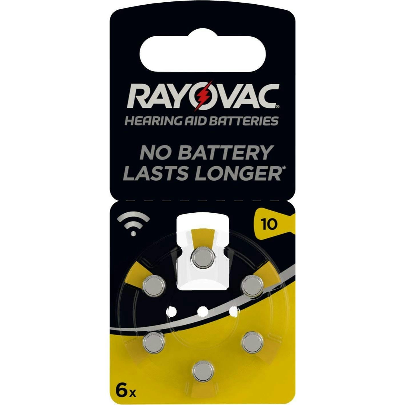 Hörapparatsbatterier Rayovac Acoustic 10