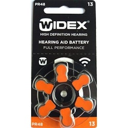 Hörapparatsbatterier Widex 13