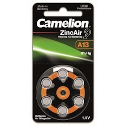Hörapparatsbatterier Camelion 13