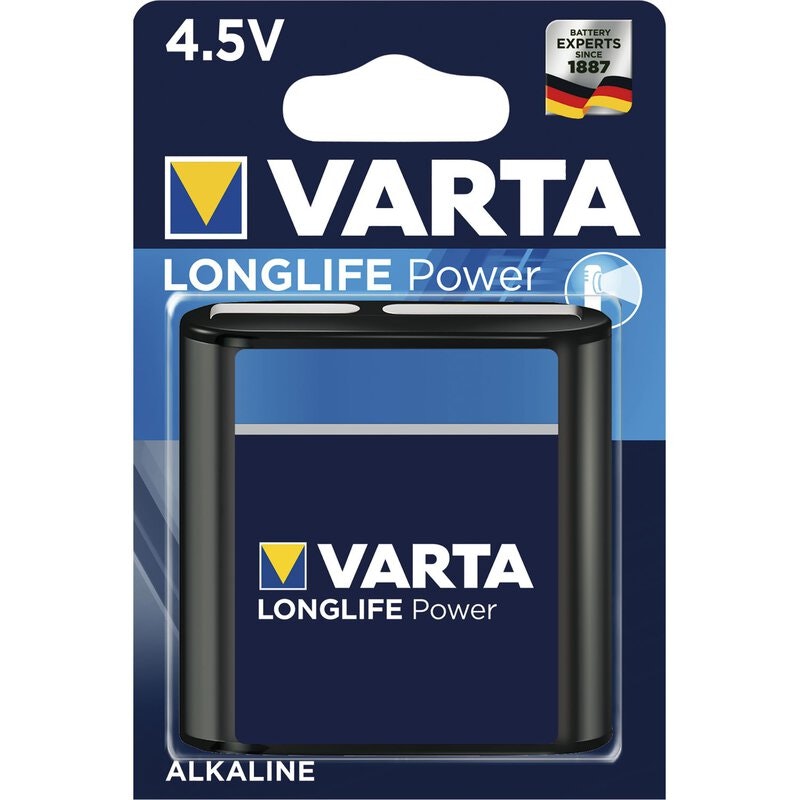 1 x 3LR12 batteri - platt VARTA Longlife Power